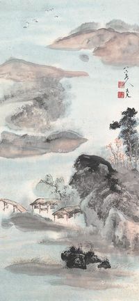 张炎夫 山水