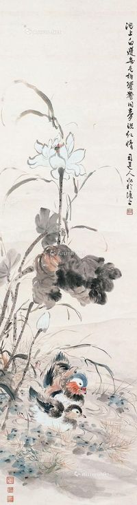 丁宝书 花鸟