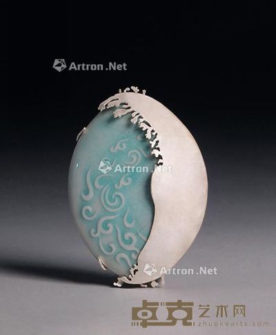 王琼 《小石潭记》胸针 4.5×6.5×1.5cm
