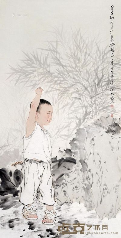 张喆 童年的记忆 139×69.5cm