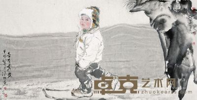 张喆 各有其乐 70×138cm