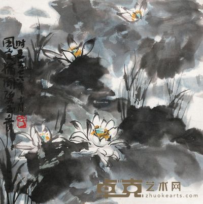 方济众 碧玉春 29×29cm