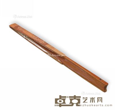 古币纹竹扇骨 长30.6cm