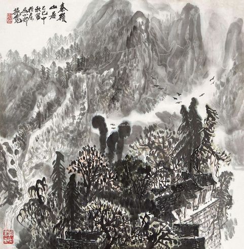 崔振宽  秦岭山居