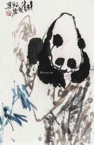廖连贵  熊猫