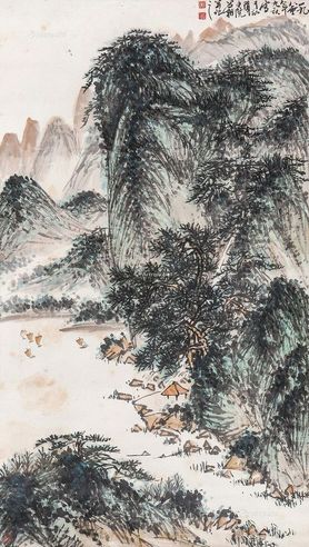 刘昌潮 山水