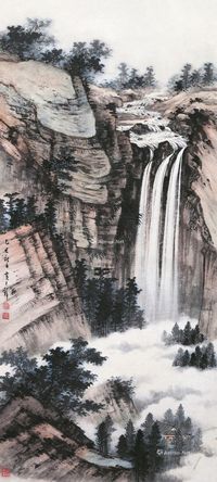 黄君璧 山水