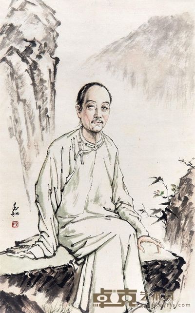 将兆和 人物 78×49cm