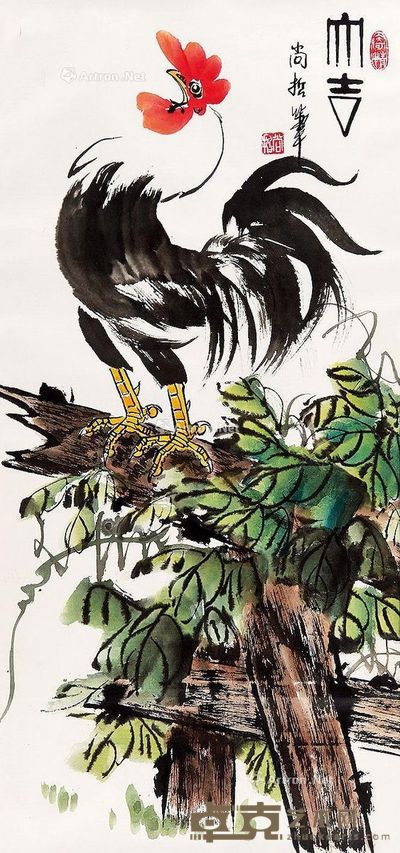 李尚哲 大吉 99×46cm