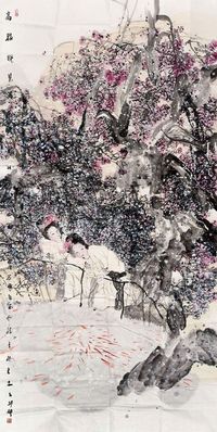 杨季 高楼晓见