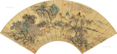 袁瑛 小栏花影午晴初