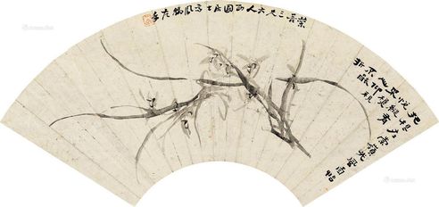高凤翰 墨兰图