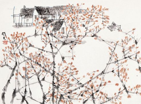 李明久 山水小品