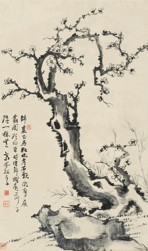 高凤翰 墨梅图