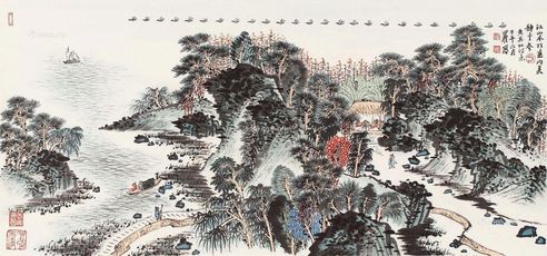 沈明权 江山如画