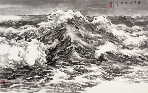 杨惠东 海浪起晴云