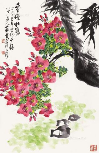 曹简楼 花卉