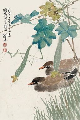 岳祥书 花鸟