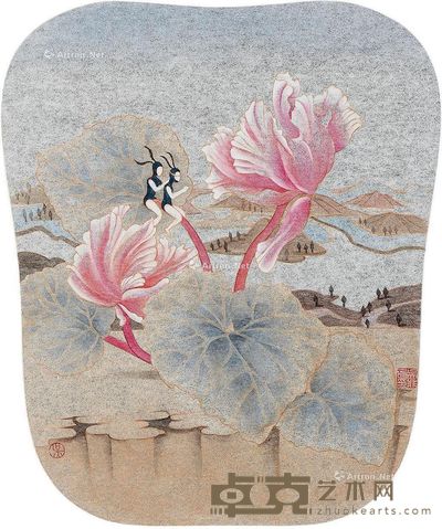 吴思骏 兔女郎 31×25.5cm