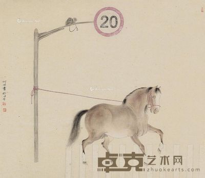 甘永川 城市系列一 60×69cm