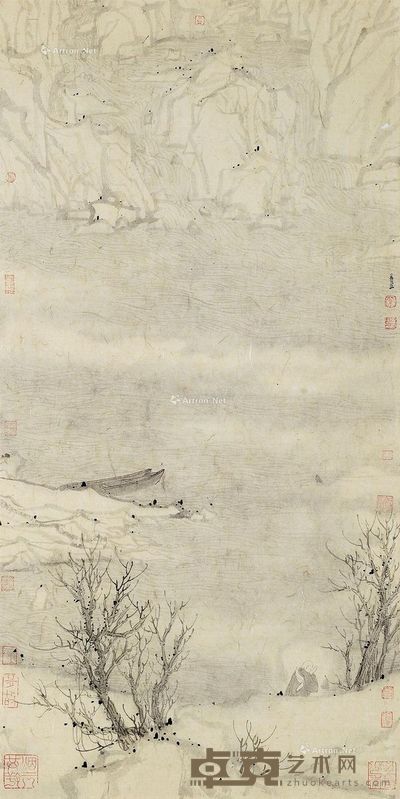 董金良 山水 69×33cm