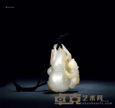 清 葫芦万代把件 高5.7cm
