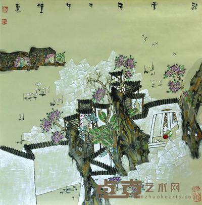 胡礼惠 踏云图 66×66