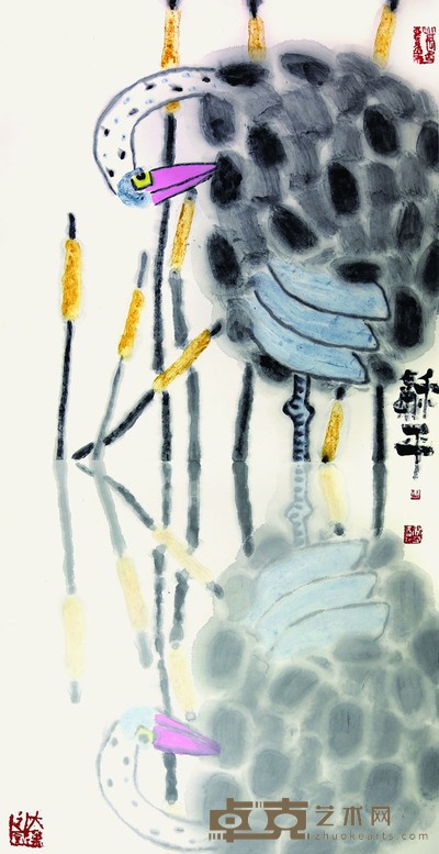 杨和平 自恋 135×69㎝