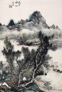 马彬 山水