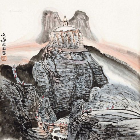 王文芳 山水