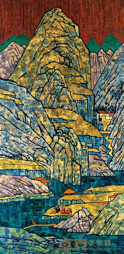 薛 松 欢聚 240×120cm