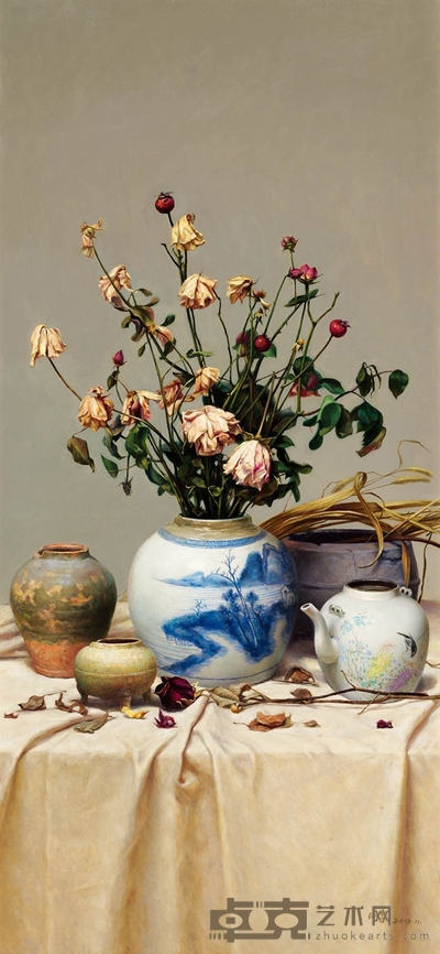 周 泉 留香 129×59cm