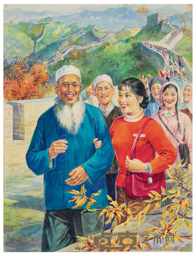 高汝法 爷爷的心愿 73×53cm