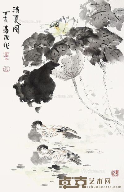 霍春阳 清夏图 70×45cm