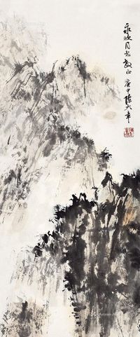 陈大章  山水