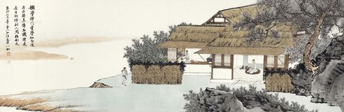 苏小松 春山 山水