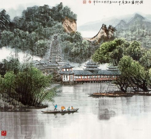 李刚 侗乡尽在画屏中