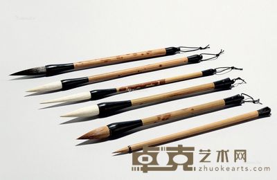湘妃笔 （六枝） 尺寸不一