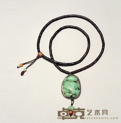 明 绿松石挂件 长60cm
