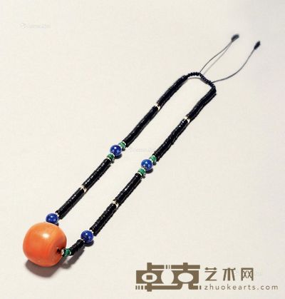 清 老珊瑚挂坠 --