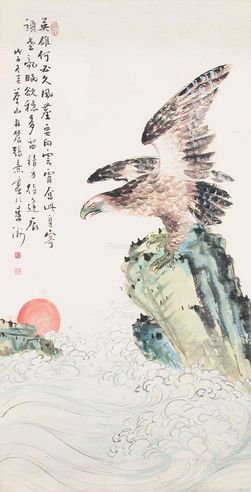 张熹 海日展翅