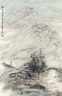 常进 秋岸泊舟