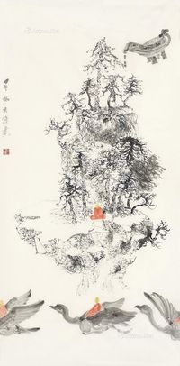 林奕溥 山水