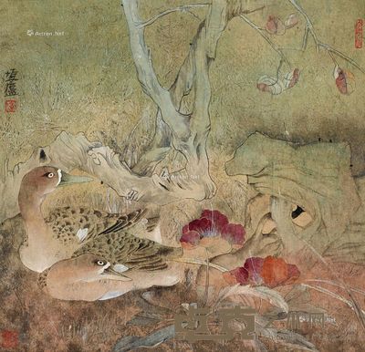 高德星 春江水暖 46×47cm