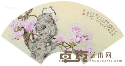 徐孟海 花鸟 35×88cm