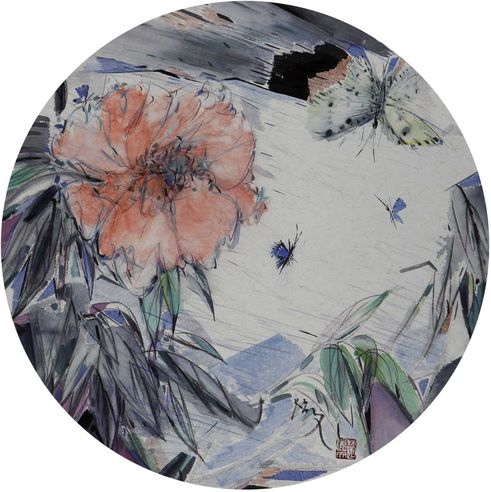 赵怡文 花卉一