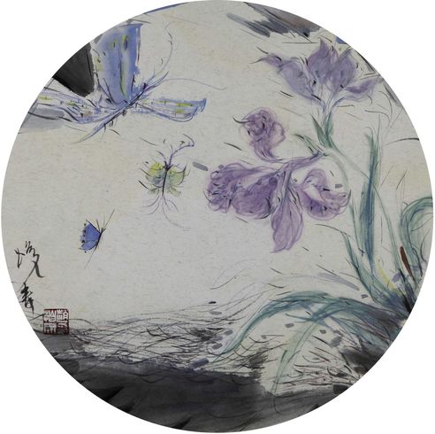 赵怡文 花卉二