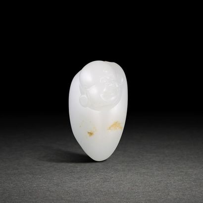 和田玉籽料佛挂件 独籽