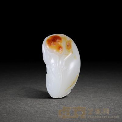 和田玉籽料代代封侯挂件独籽 3.4*2.0*1.4cm 14.1g