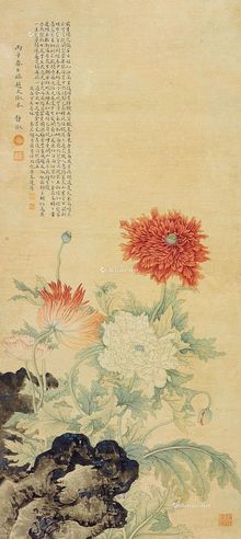 潘静淑 花卉